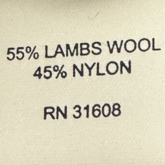 Jos A Bank Reserve Mens LRG Lambswool Blend Zip Cardigan Sweater Brown Speckled - Picture 9 of 10